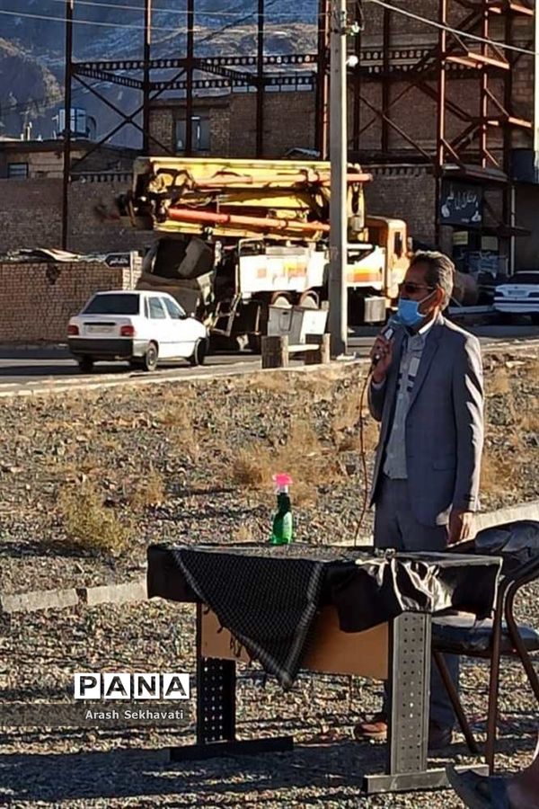 برگزاری مراسم سالگردشهید حاج قاسم سلیمانی در روستای چهکند ربیرجند