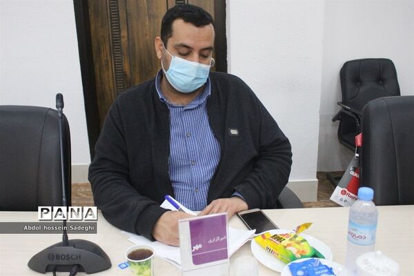 نشست خبری مدیرکل آموزش و پرورش استان بوشهر