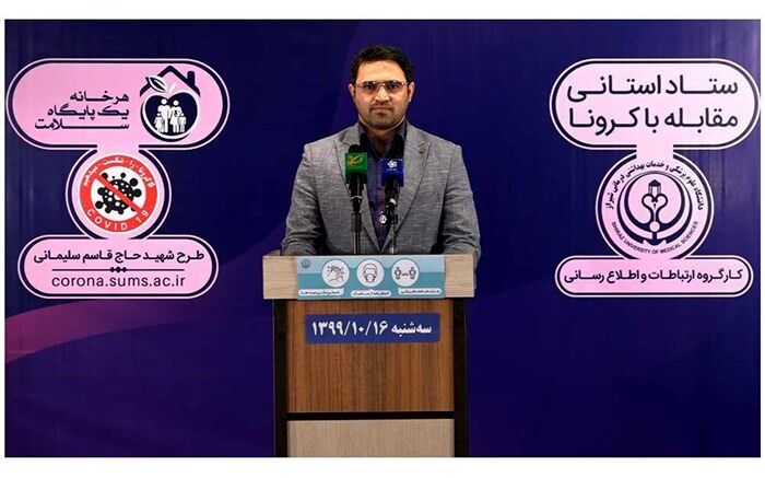 شمار قربانیان کرونا در فارس به ۳۰۴۶ نفر رسید