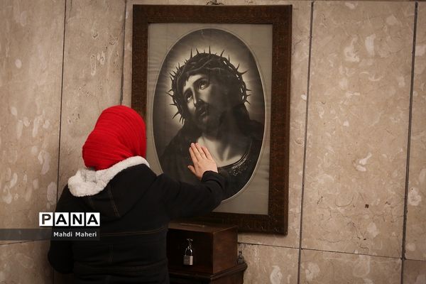 مراسم میلاد حضرت مسیح (ع)  در کلیسای گریگور لوساووریچ مقدس