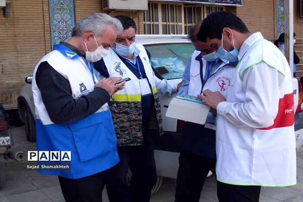 بازدید رئیس دانشگاه علوم پزشکی  اهواز از کوی منبع آب