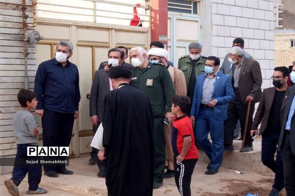 بازدید رئیس دانشگاه علوم پزشکی  اهواز از کوی منبع آب