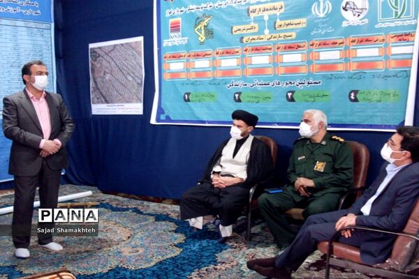 بازدید رئیس دانشگاه علوم پزشکی  اهواز از کوی منبع آب