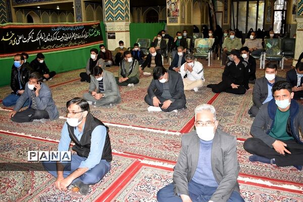 یادواره 156 شهید شهرستان وسالگرد سردارقاسم سلیمانی درمسجد جامع بهاباد