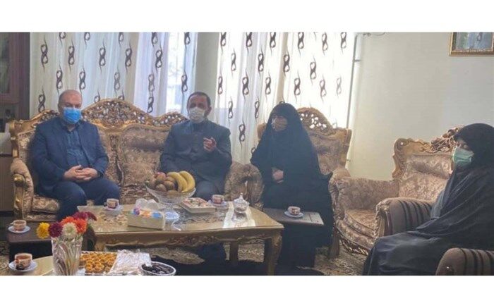 حضور «محمدزاده» در منزل مرحوم دیانی