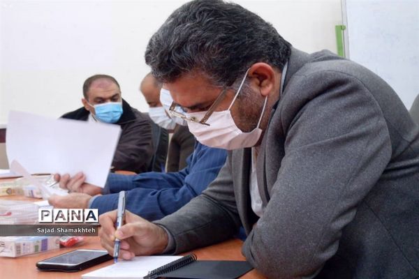 جلسه کاری حوزه معاونت پرورشی و فرهنگی اداره‌کل آموزش و پرورش خوزستان