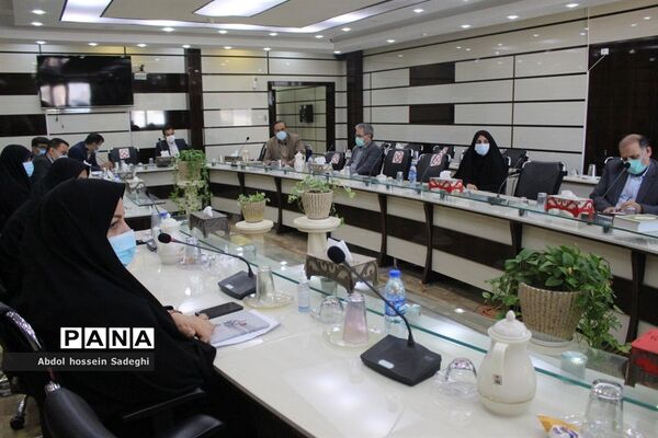 جلسه شورای عفاف و حجاب  اداره‌کل آموزش و پرورش استان بوشهر