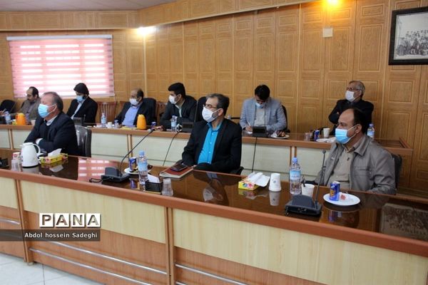 جلسه مدیران دوره دوم متوسطه نظری شهرستان بوشهر