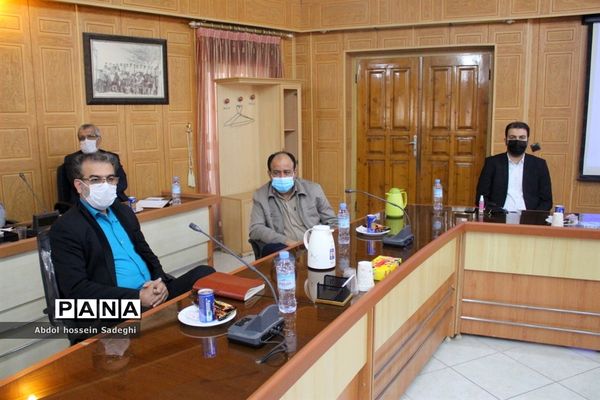 جلسه مدیران دوره دوم متوسطه نظری شهرستان بوشهر