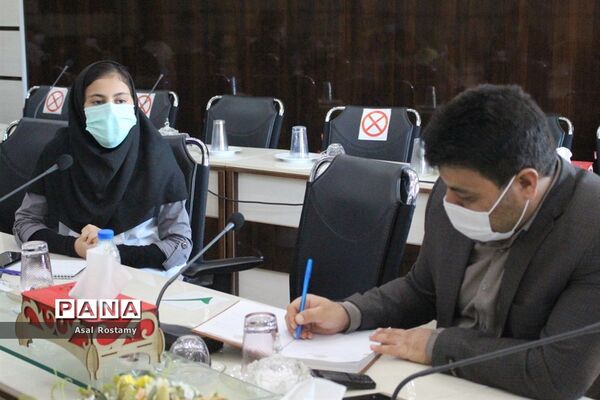 جلسه نمایندگان اعضا تشکل‌های دانش‌آموزی استان بوشهر