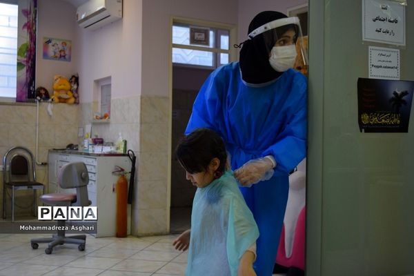 روزهای کرونایی و پایگاه سلامت دهان و دندان دانش‌آموزی منطقه 14