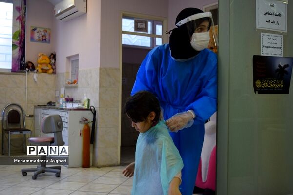 روزهای کرونایی و پایگاه سلامت دهان و دندان دانش‌آموزی منطقه 14