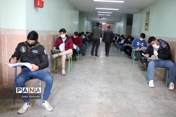 بازدید از حوزه امتحانات در شهرستان قدس
