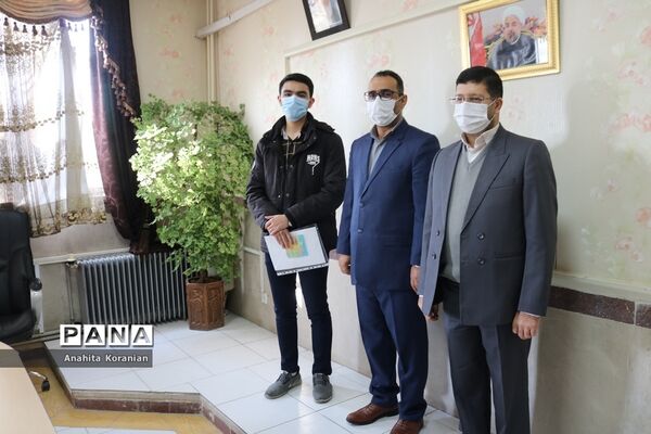 تجلیل از همکاران برتردرحوزه پرورشی شهرقدس