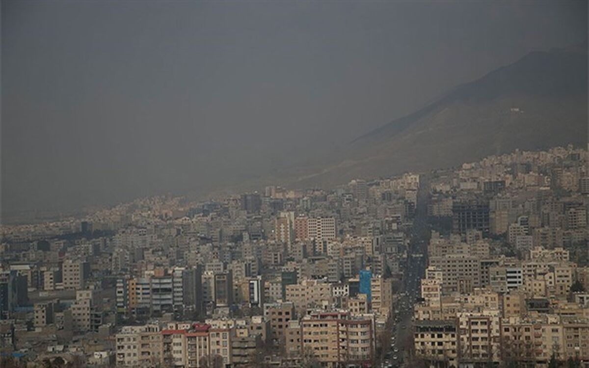 کیفیت هوا در چهار نقطه تهران بنفش شد