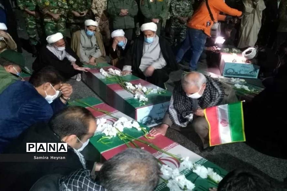 پیچیده شدن عطرشهدای گمنام دفاع مقدس دراستان خراسان جنوبی