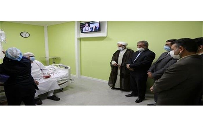 عیادت دادستان عمومی و انقلاب تهران از بازپرس مصدوم دادسرای امور جنایی