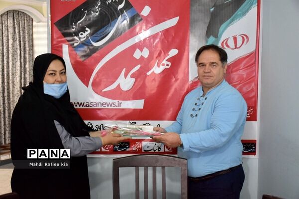 تبریک دانش آموزان خبرنگار خبرگزاری پانا، به مناسبت روز خبرنگار  به خبرنگاران  آذربایجان شرقی