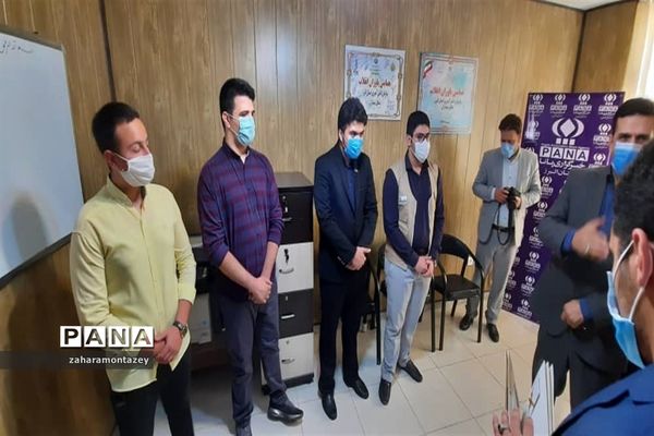 بازدید مدیرکل آموزش و پرورش از دفتر خبرگزاری پانا سازمان دانش‌آموزی البرز