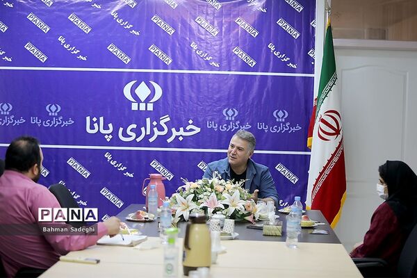 حضور محمدرضا عیوضی در خبرگزاری پانا