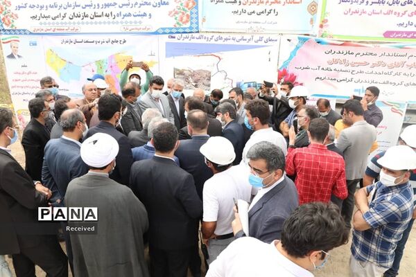 روز دوم سفر رییس سازمان برنامه و بودجه به مازندران