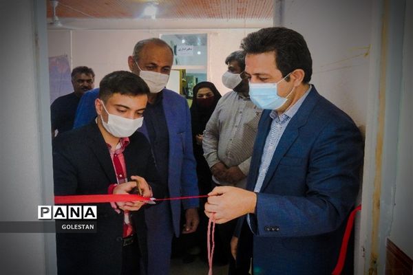 افتتاح اتاق فکر نوجوان سه منظوره در غرب گلستان