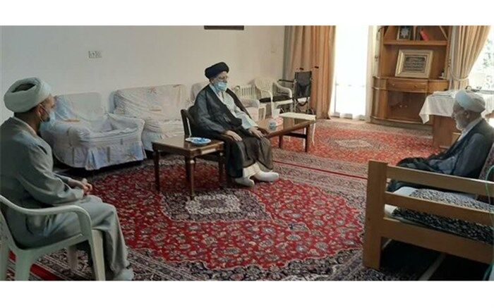 دیدار رییسی با آیت الله یزدی در قم