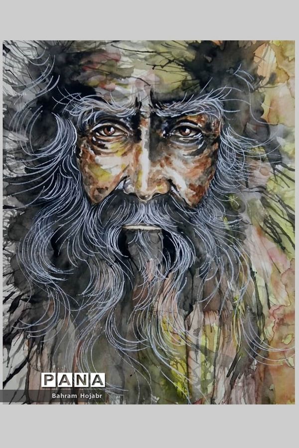 نمایشگاه مجازی آثار نقاشی و طراحی بهرام هژبر، معلم هنرمند اهل گله‌دار