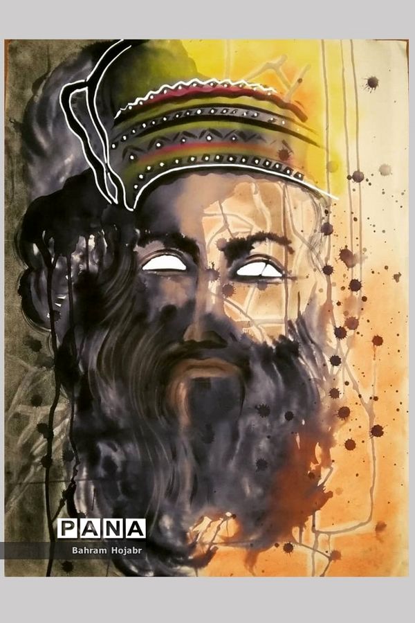 نمایشگاه مجازی آثار نقاشی و طراحی بهرام هژبر، معلم هنرمند اهل گله‌دار