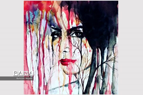 نمایشگاه مجازی آثار نقاشی و طراحی بهرام هژبر، معلم هنرمند اهل گله‌دار