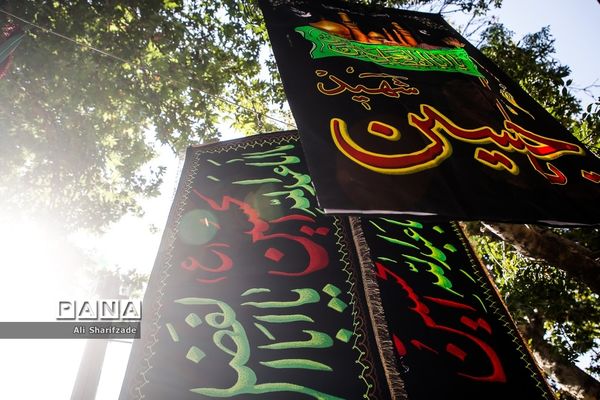 سیاهه فروشی ماه محرم در بازار تهران