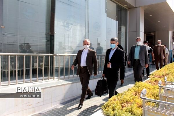 استقبال مدیرکل آموزش و پرورش خراسان جنوبی از رئیس مرکز هماهنگی حوزه وزارتی وزارت آموزش وپرورش