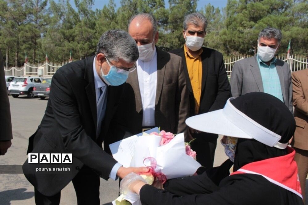 استقبال مدیرکل آموزش و پرورش خراسان جنوبی از رئیس مرکز هماهنگی حوزه وزارتی وزارت آموزش وپرورش