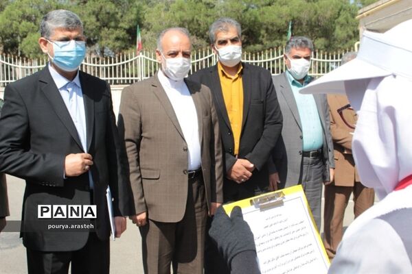 استقبال مدیرکل آموزش و پرورش خراسان جنوبی از رئیس مرکز هماهنگی حوزه وزارتی وزارت آموزش وپرورش
