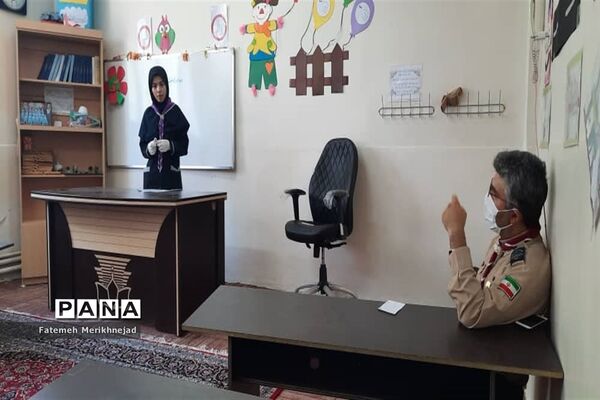 تولید محتوای سازمان دانش‌آموزی در منطقه 9