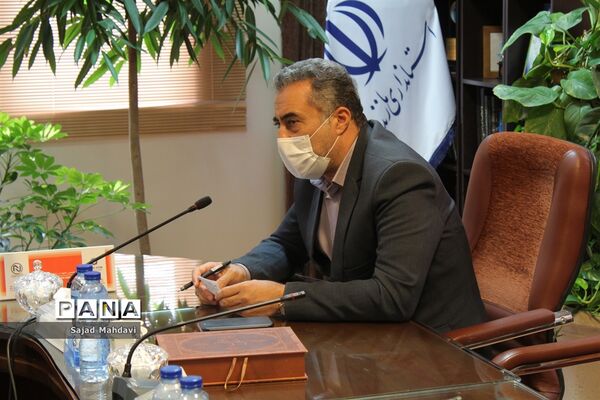دیدار نمایندگان مجلس دانش‌آموزی مازندران با استاندار
