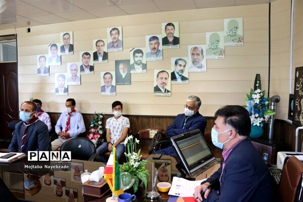 مراسم تجلیل فعالان سازمان دانش آموزی قوچان