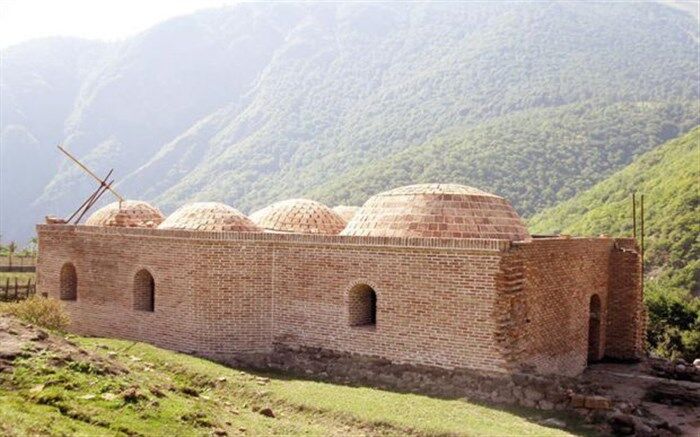 پایان فاز دوم مرمت حمام تاریخی مریان