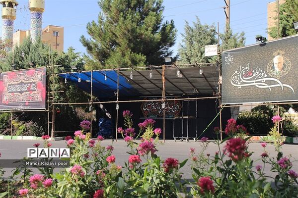 فضا سازی شهر تبریز برای ماه محرم
