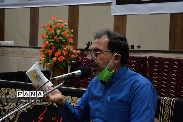 مراسم دهه اول محرم در مجتمع فرهنگی مذهبی و خیریه ابن حسام در بیرجند استان خراسان جنوبی