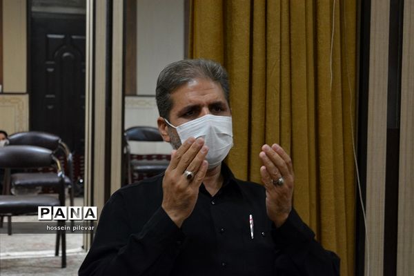 مراسم دهه اول محرم در مجتمع فرهنگی مذهبی و خیریه ابن حسام در بیرجند استان خراسان جنوبی