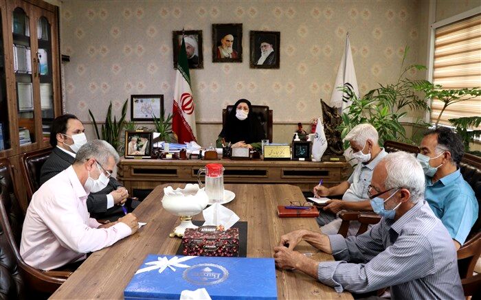 دیدار و گفت و گوی فرماندار قدس با جمعی از اهالی و معتمدین شهرک کاووسیه