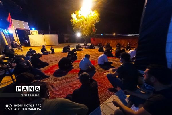 برگزاری  مراسم عزاداری  شب های ماه محرم درروستای فروتقه کاشمر