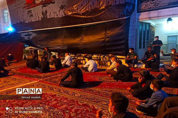 برگزاری  مراسم عزاداری  شب های ماه محرم درروستای فروتقه کاشمر