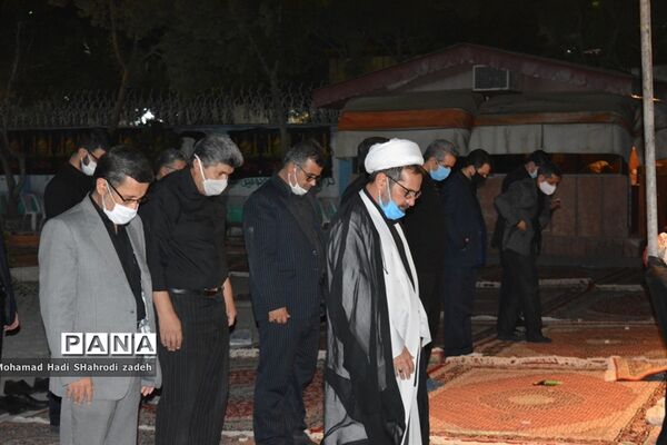 آماده سازی و اقامه سوگواری دهه اول محرم به میزبانی هیات فرهنگیان ناحیه یک  خراسان رضوی