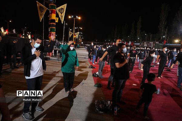 شب سوم محرم در هیئت ریحانه‌الحسین