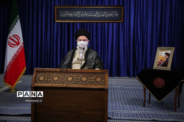 سخنرانی رهبر انقلاب در ارتباط تصویری با جلسه هیات دولت