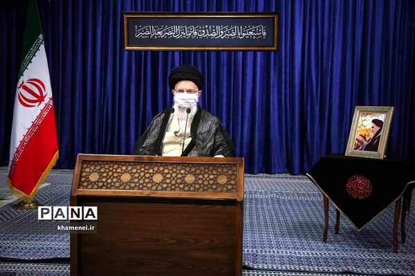 سخنرانی رهبر انقلاب در ارتباط تصویری با جلسه هیات دولت