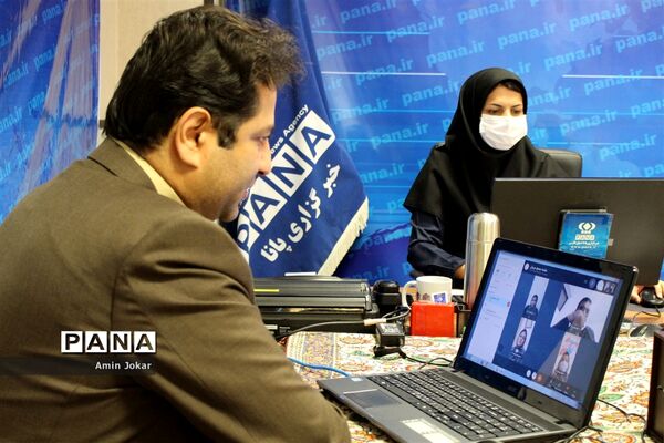 جلسه ویدئو کنفرانس مجمع مربیان سازمان دانش آموزی استان فارس