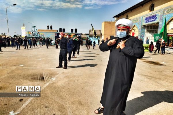 مراسم روز عاشورا در شهرستان امیدیه